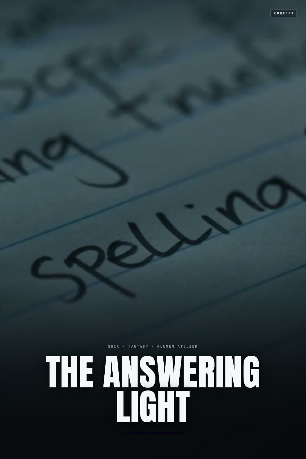 The Answering Light poster