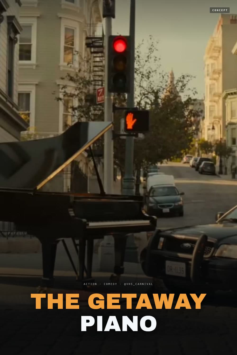 The Getaway Piano poster